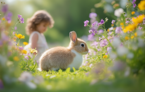 Kaninchen und Kinder: Sicheres Zusammenbringen leicht gemacht